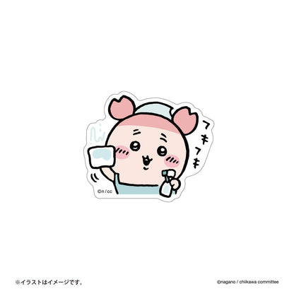 ちいかわ スマホに貼れるサイズのステッカー（フキフキ）