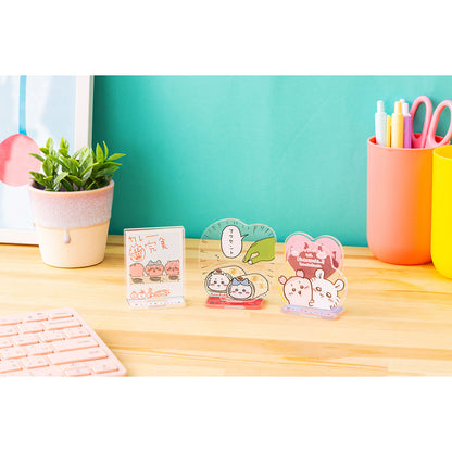 Chiikawa Restaurant Layered Acrylic Stand (Good friends...?)