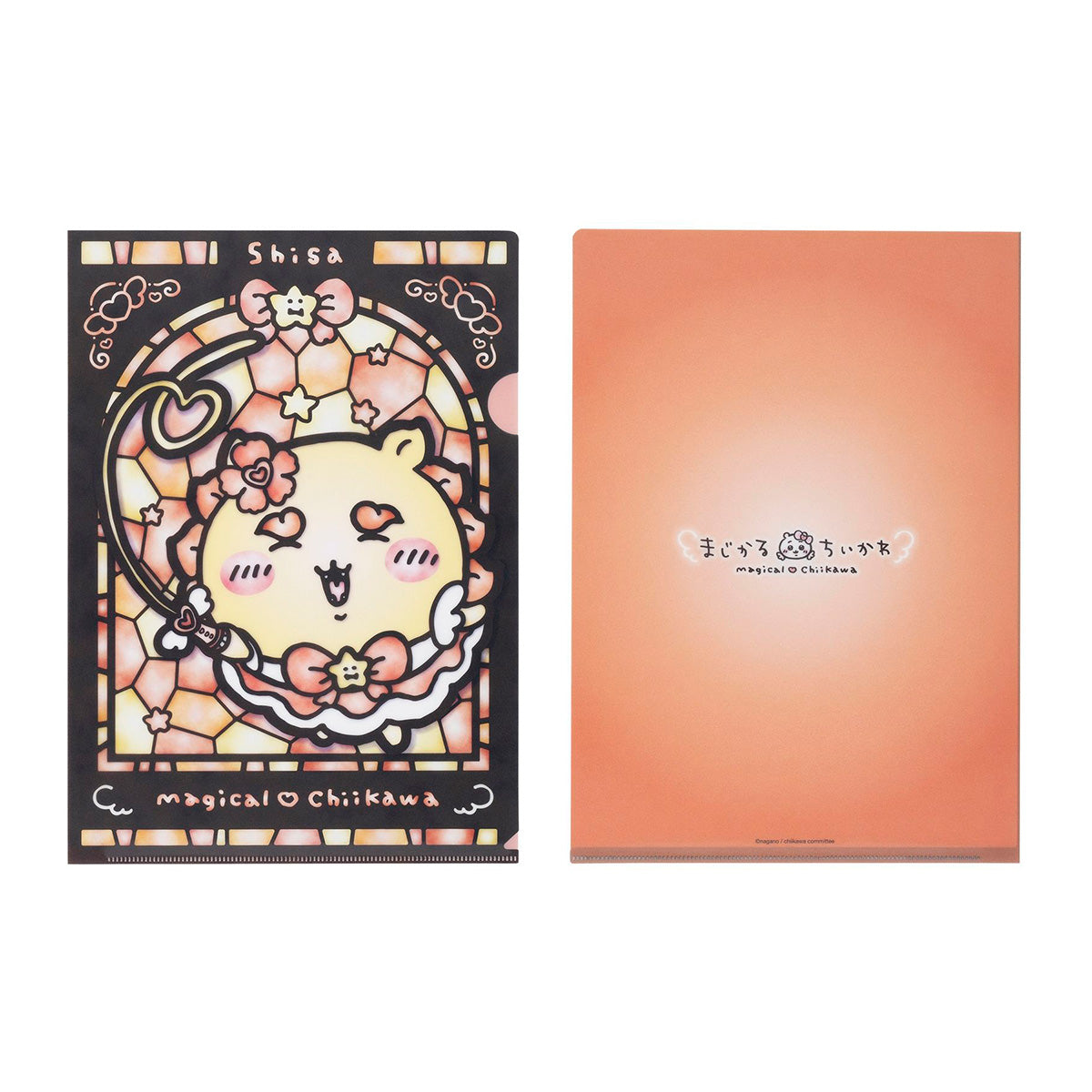 吉伊卡哇 魔法吉伊卡哇 彩色玻璃風格 透明文件夾（獅薩）