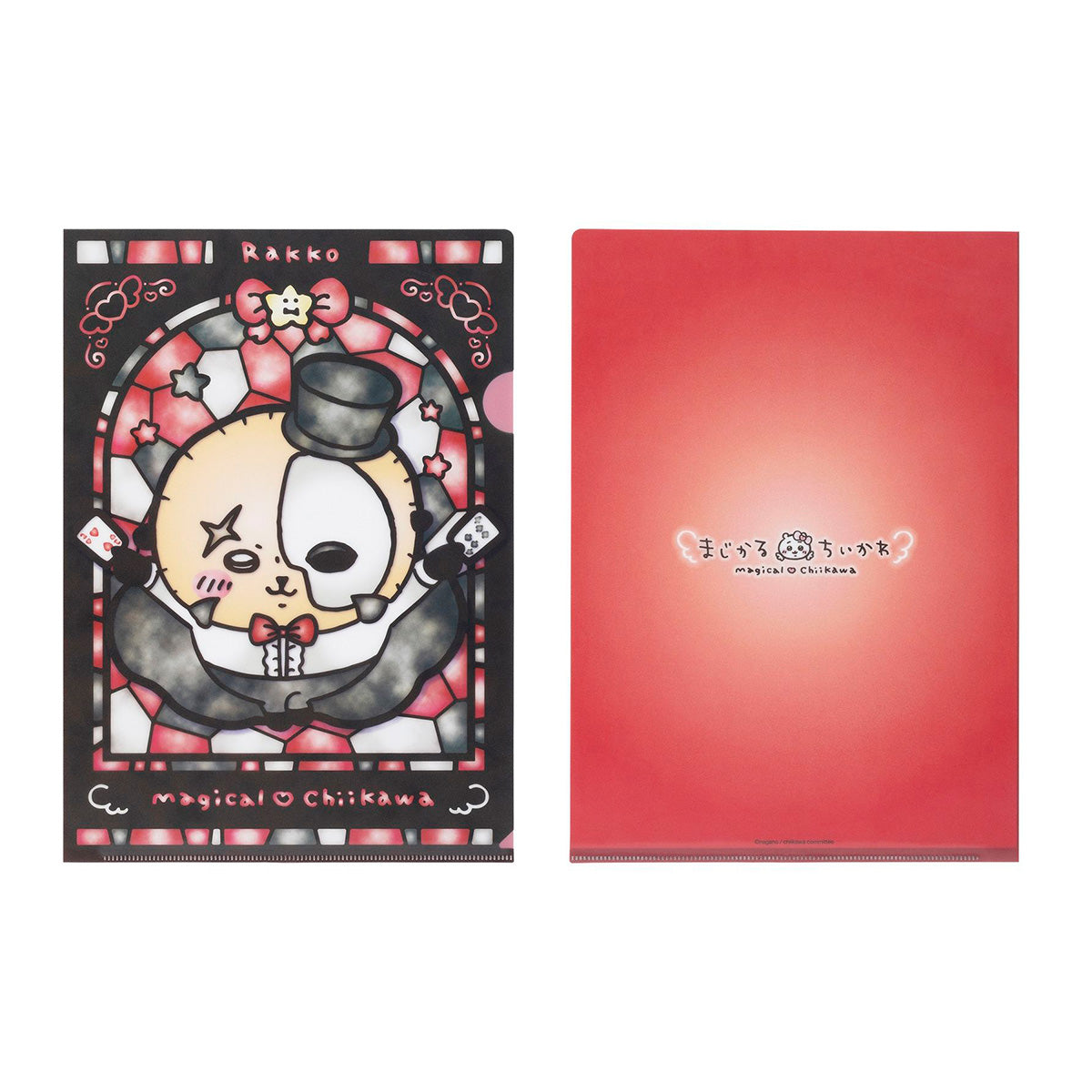 吉伊卡哇 魔法吉伊卡哇 彩色玻璃风透明活页夹（獭师）