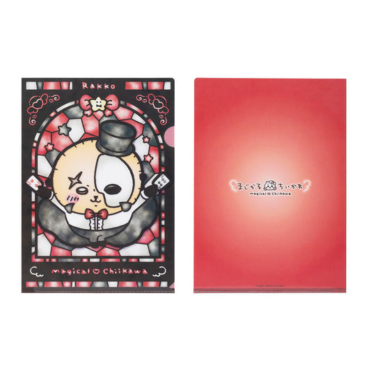吉伊卡哇 魔法吉伊卡哇 彩色玻璃风透明活页夹（獭师）
