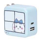 치이카와 2대 동시 충전/32W AC 어댑터 (하치와레)