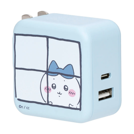 치이카와 2대 동시 충전/32W AC 어댑터 (하치와레)