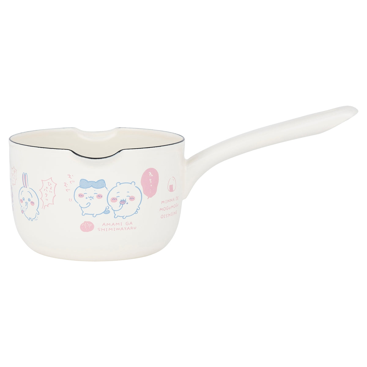 吉伊卡哇 珐琅牛奶锅 12cm