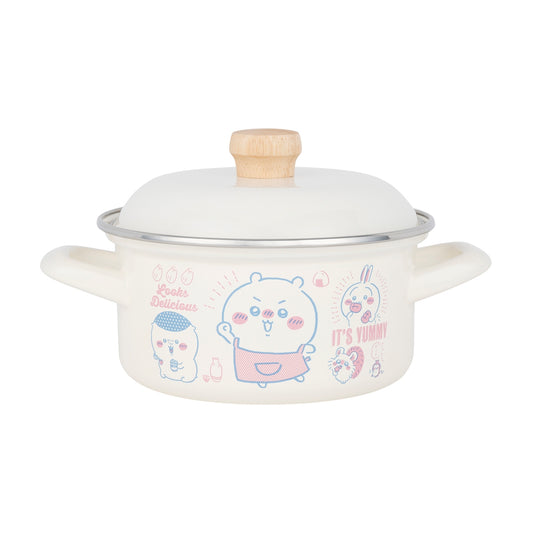 ちいかわ ホーロー両手鍋 15cm