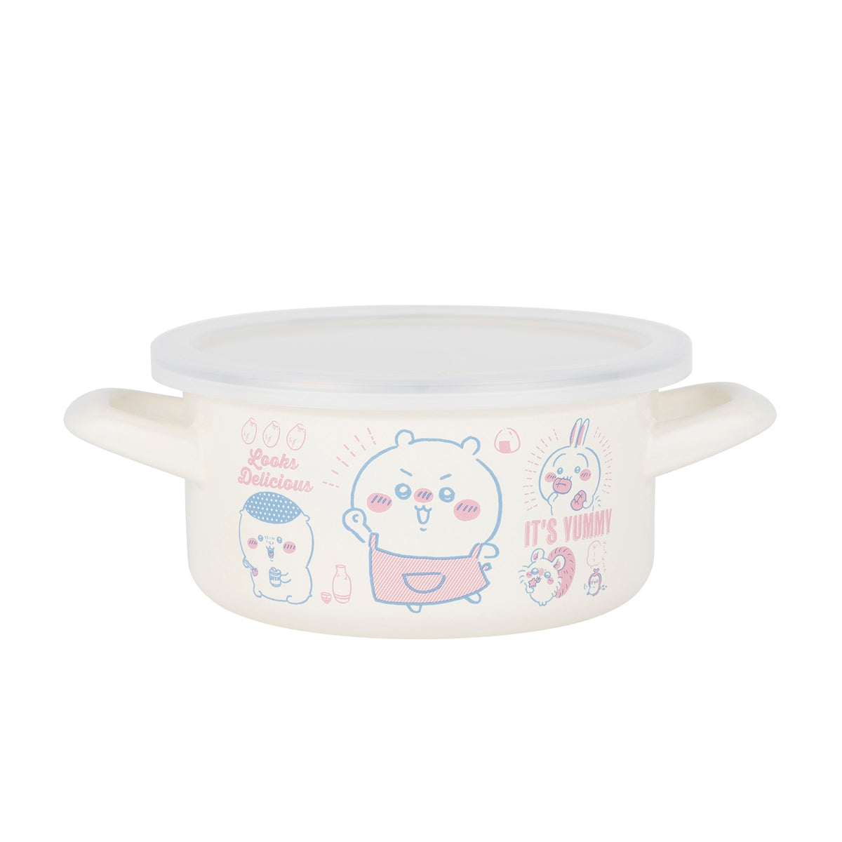 吉伊卡哇 珐琅双耳锅 15cm