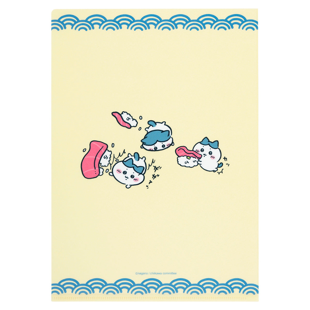 ちいかわ ちいかわ寿司 クリアファイル（こけまくりハチワレ）