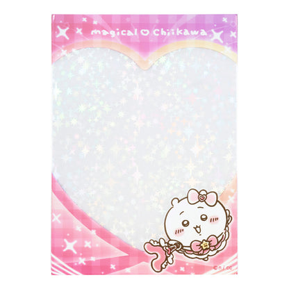ちいかわ まじかるちいかわ ミニフォトが入るサイズのきらきらクリアスリーブ（ちいかわ）
