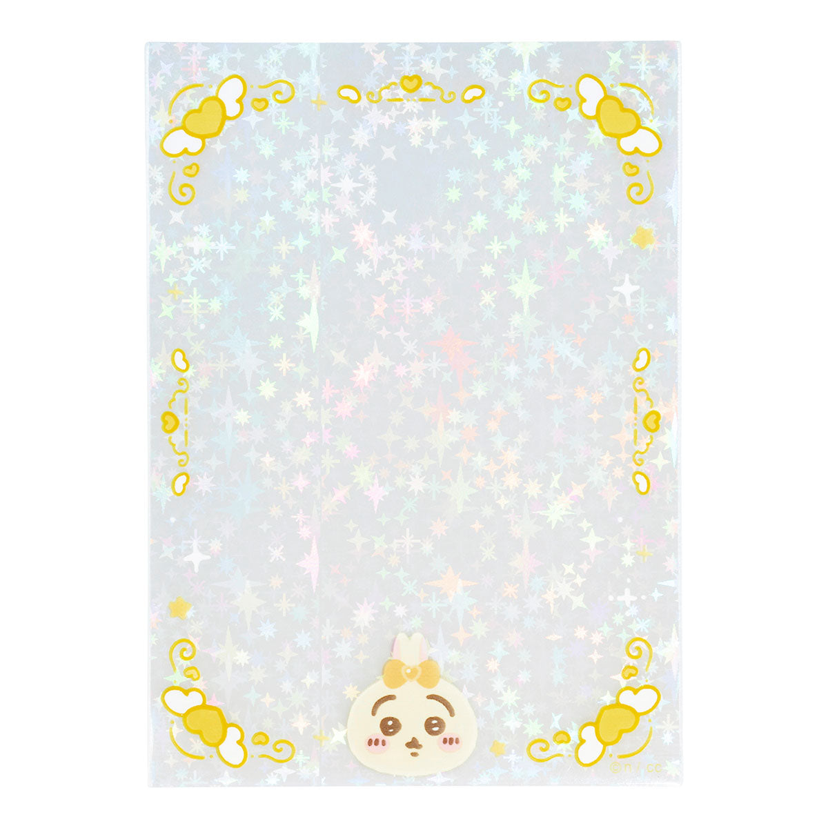 ちいかわ まじかるちいかわ ミニフォトが入るサイズのきらきらクリアスリーブ（うさぎ）