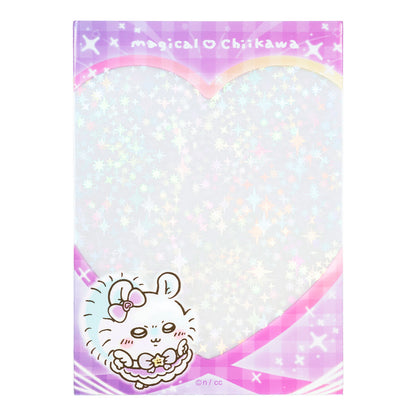 ちいかわ まじかるちいかわ ミニフォトが入るサイズのきらきらクリアスリーブ（亜種なモモンガ）