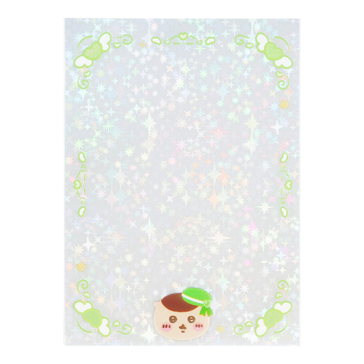 ちいかわ まじかるちいかわ ミニフォトが入るサイズのきらきらクリアスリーブ（くりまんじゅう）