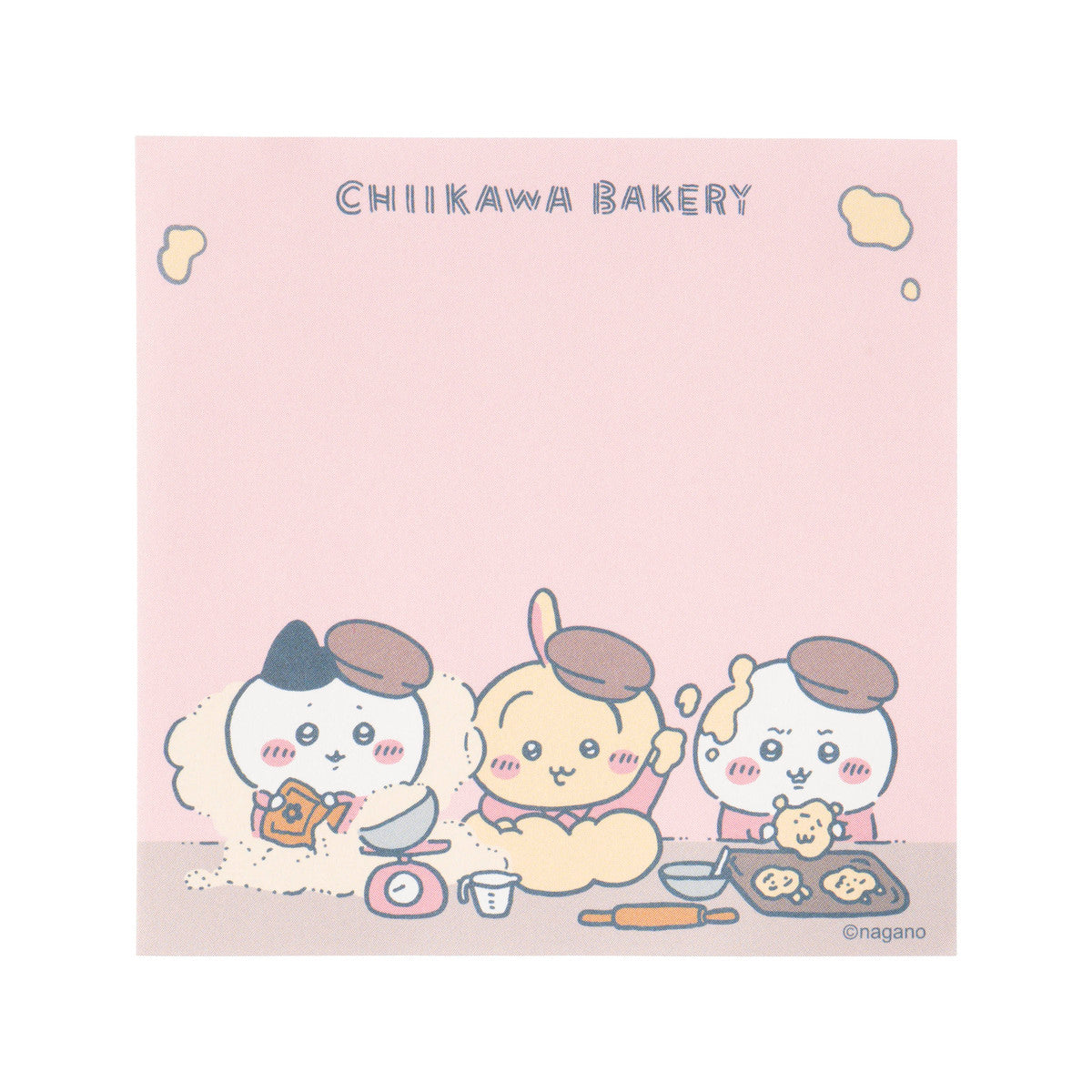 ちいかわ ちいかわベーカリー スクエアメモ