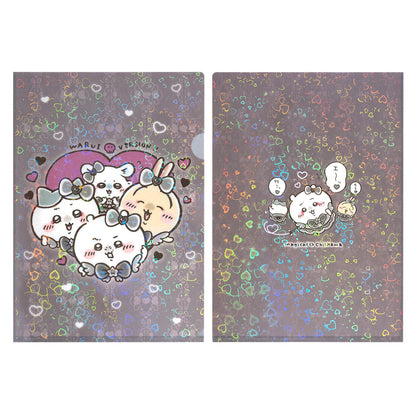吉伊卡哇 魔法吉伊卡哇 黑魔法全息透明文件夹（爱心）