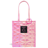 Chiikawa Park Quilted Tote Bag (Pink)