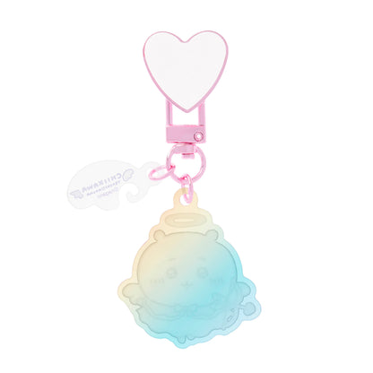 ちいかわ てんし♡あくま キーリングチャーム付きキーホルダー（てんしなちいかわ）