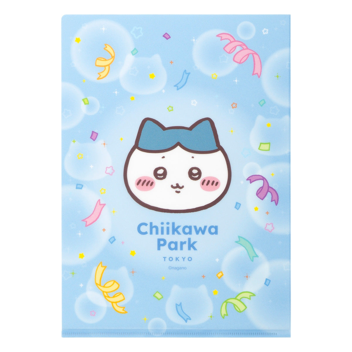 ちいかわ ちいかわパーク クリアファイル（ハチワレ フラッグ）