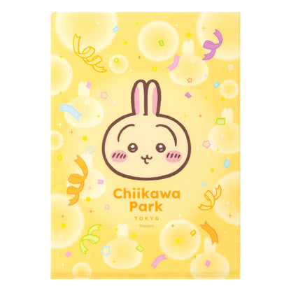 ちいかわ ちいかわパーク クリアファイル（うさぎ フラッグ）