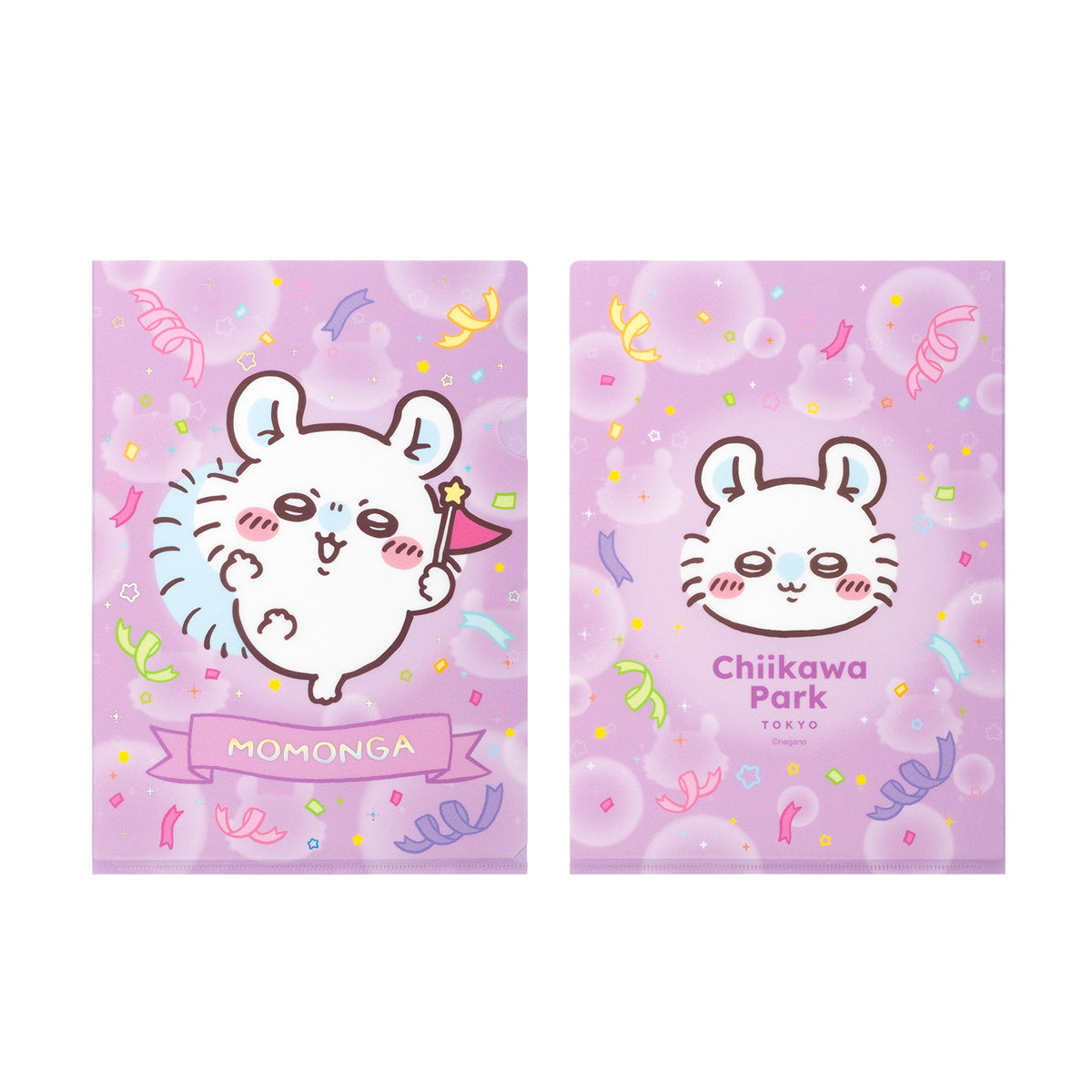 ちいかわ ちいかわパーク クリアファイル（モモンガ フラッグ）