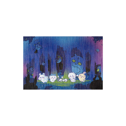Chiikawa Park Postcard (Dark Forest)