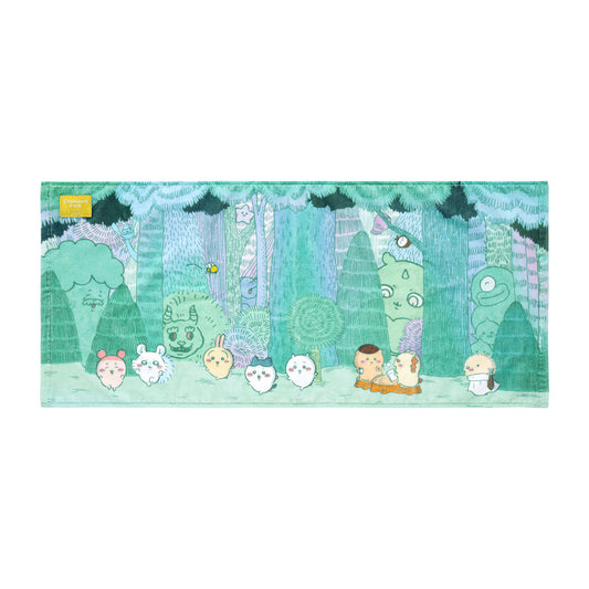ちいかわ ちいかわパーク フェイスタオル（昼の森）