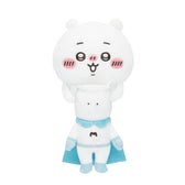 치이카와 데스크톱에서 지켜보는 인형 (무챠우만과 치이카와)