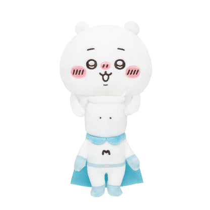 치이카와 데스크톱에서 지켜보는 인형 (무챠우만과 치이카와)