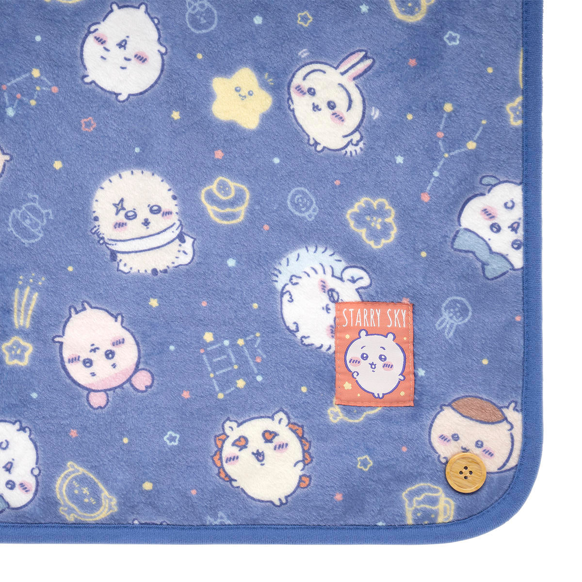 Chiikawa Warm 3WAY Blanket with Storage Pocket (Constellation)
