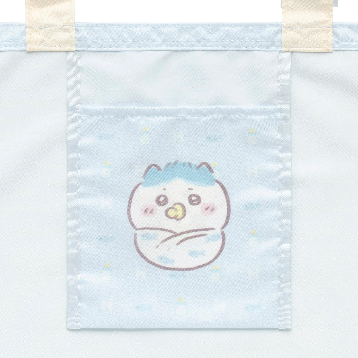 ちいかわ Chiikawa Baby 大きめポケッタブルエコバッグ（ハチワレ）