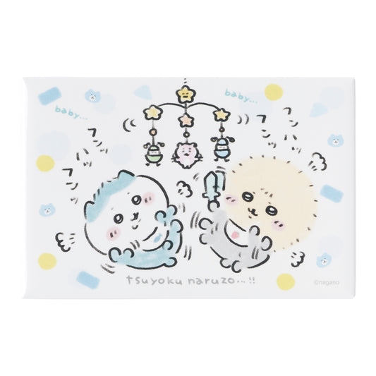 Chiikawa Chiikawa Baby Square Magnet (I'll get stronger...!!)