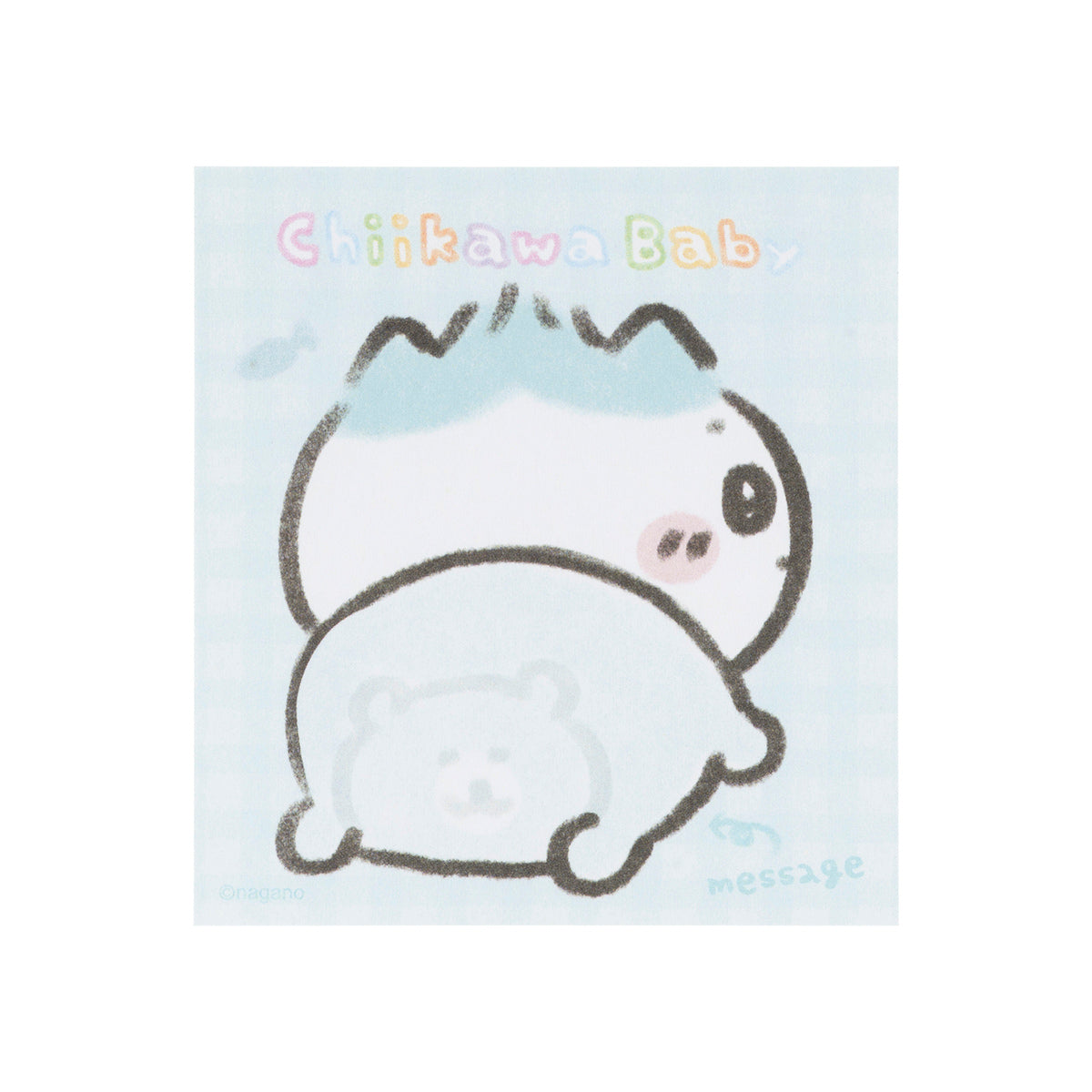 ちいかわ Chiikawa Baby めくるとかわる！おしりふせん