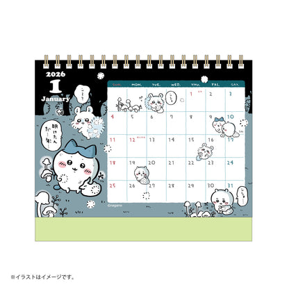 ちいかわ 2026年1月始まり卓上カレンダー（ミニシール付き）