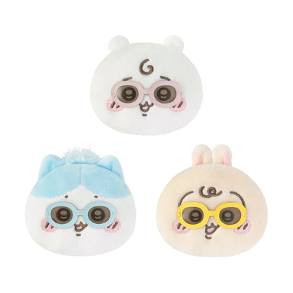 치이카와 Chiikawa Baby 봉제 얼굴 배지 세트