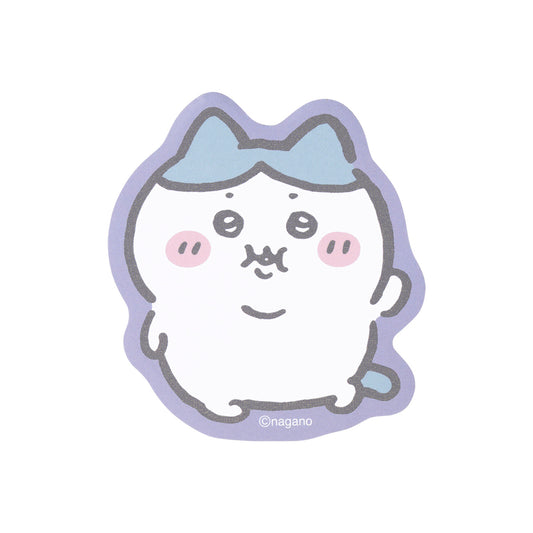 Chiikawa Chubby Die-cut Sticky Notes (Hachiware)