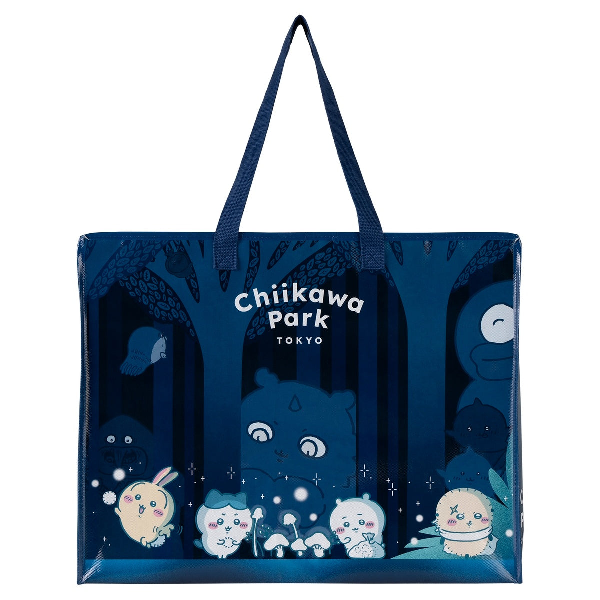 Chiikawa Park Large Souvenir Bag (Night Forest)