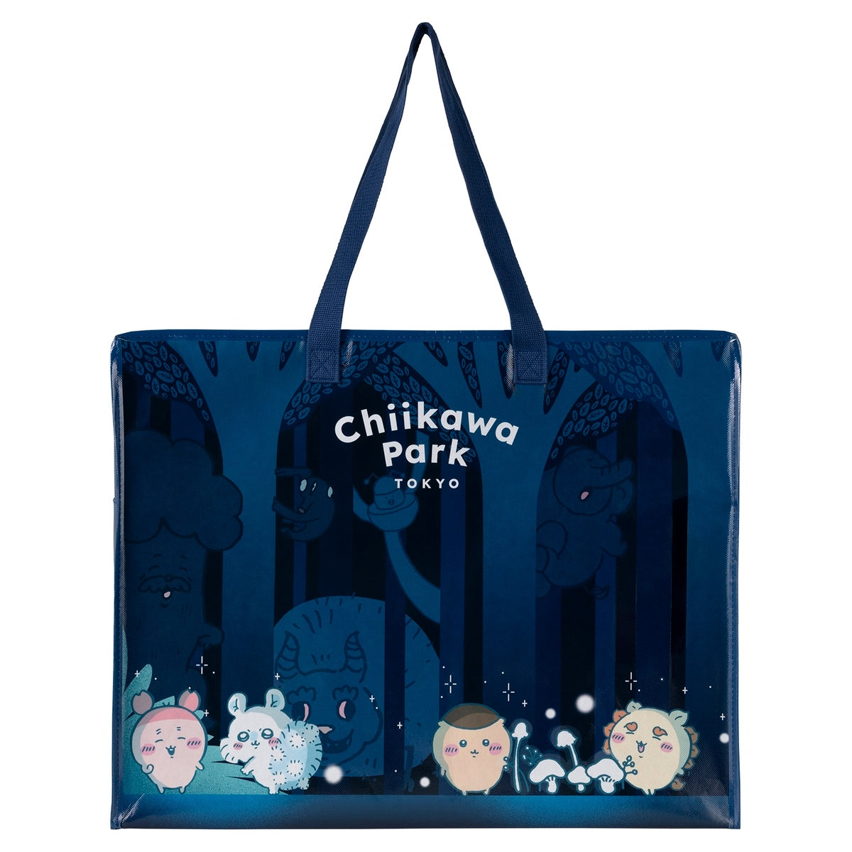 Chiikawa Park Large Souvenir Bag (Night Forest)