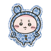 Chiikawa Leopard Print Phone-Sized Sticker (Furuhonya)