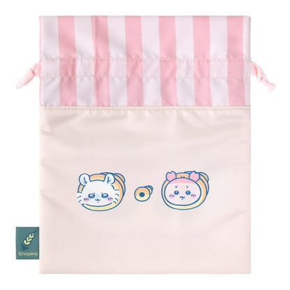 ちいかわ ちいかわベーカリー 巾着（モモンガと古本屋）