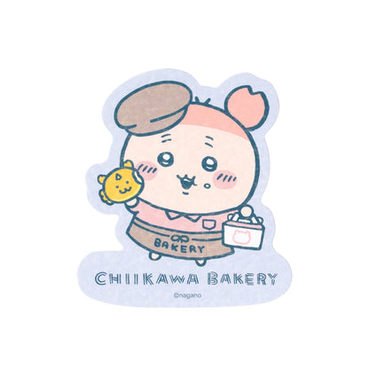 Chiikawa Bakery Phone-Size Textured Sticker (Staff Furuhonya)