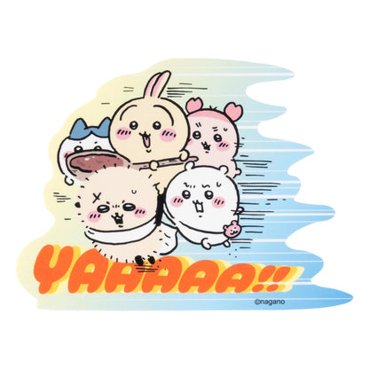 Chiikawa Movie "Chiikawa" Big Sticker (YAAAAA!!)