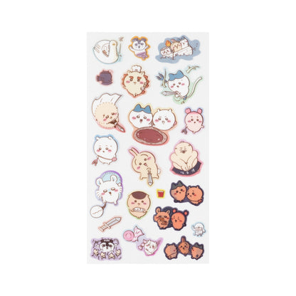 Chiikawa Movie "Chiikawa" Island Battle Clear Stickers