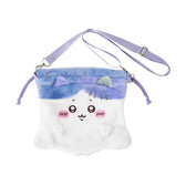 ちいかわ ちいかわパーク おばけな巾着ショルダーバッグ（ハチワレ）