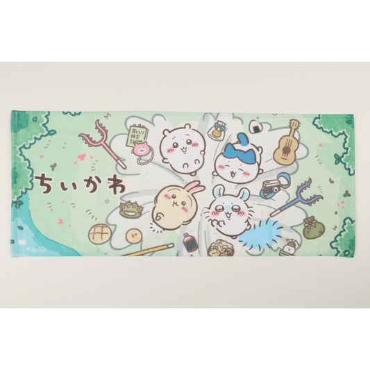 ちいかわ アニメ『ちいかわ』 フェイスタオル（キービジュアル）