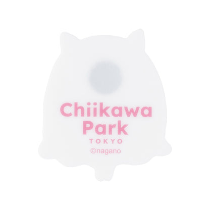 ちいかわ ちいかわパーク おばけなぷっくりアクリルマグネット（ハチワレ）