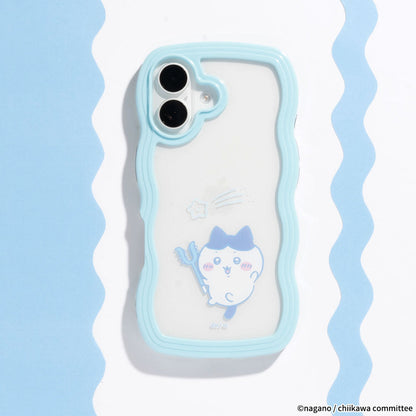 ちいかわ iPhone対応 うねうねケース（ハチワレ）
