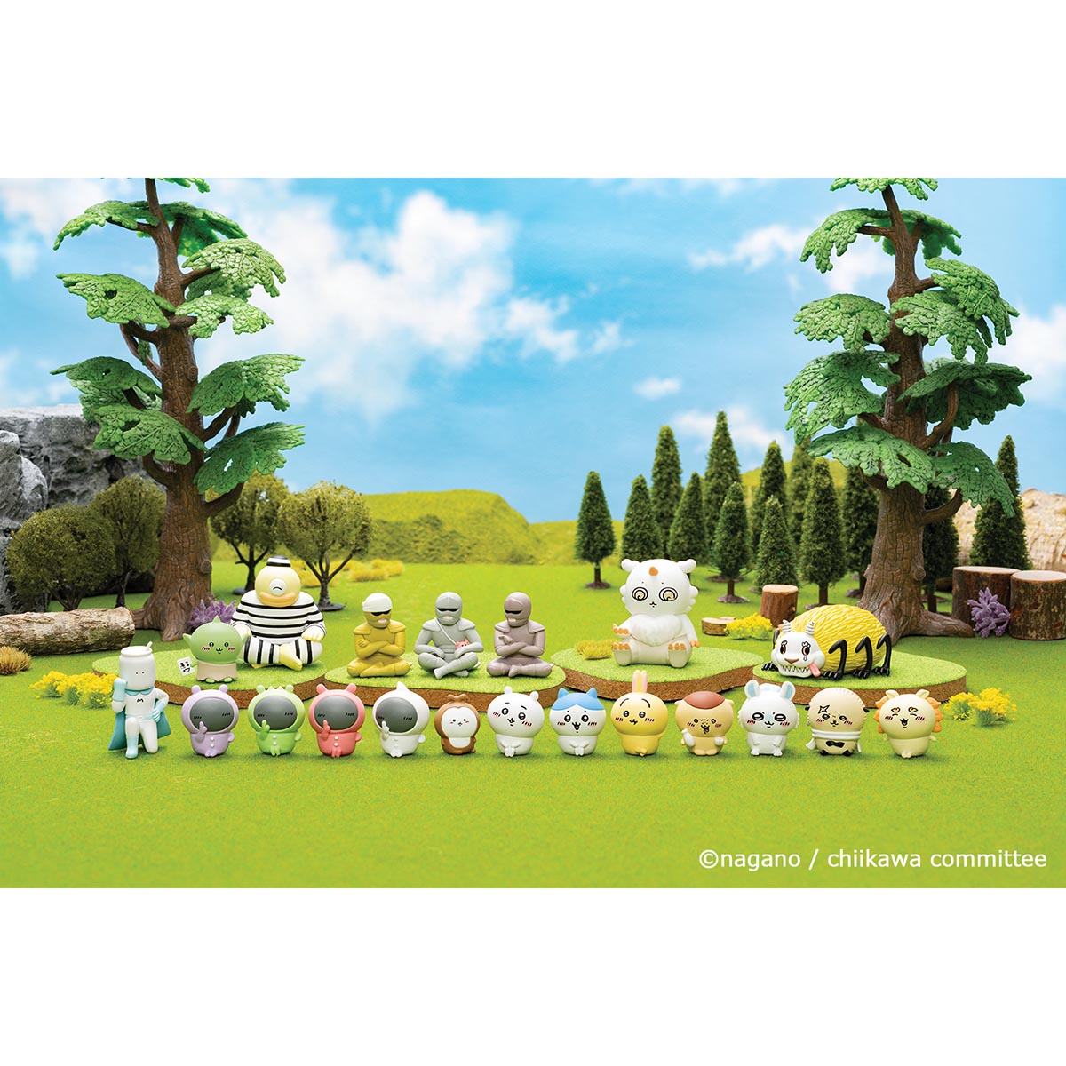 Chiikawa All Gathering! Figure Set (20 Figures)