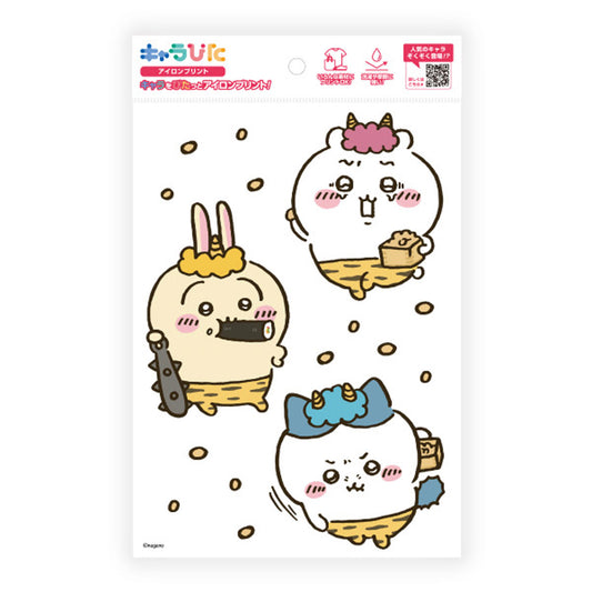吉伊卡哇 Chara-Pita 烫印贴纸 ① A5尺寸1