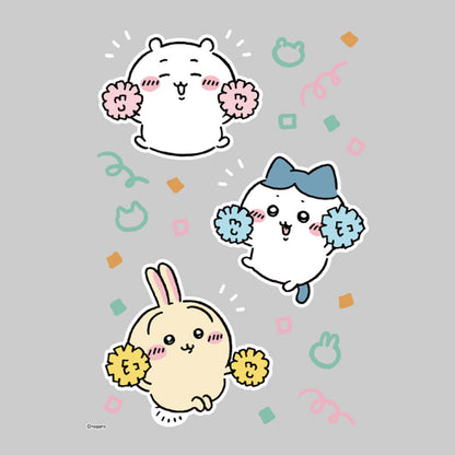吉伊卡哇 Chara-Pita 烫印贴纸 ① A5尺寸2