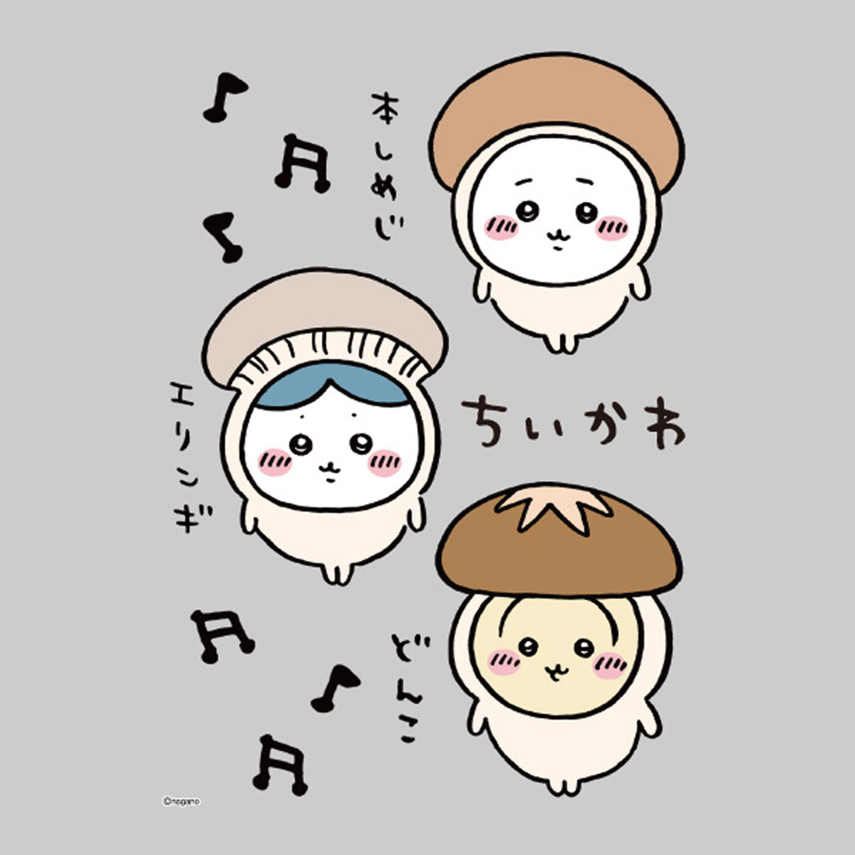 吉伊卡哇 Chara-Pita 烫印贴纸 ① A5尺寸3