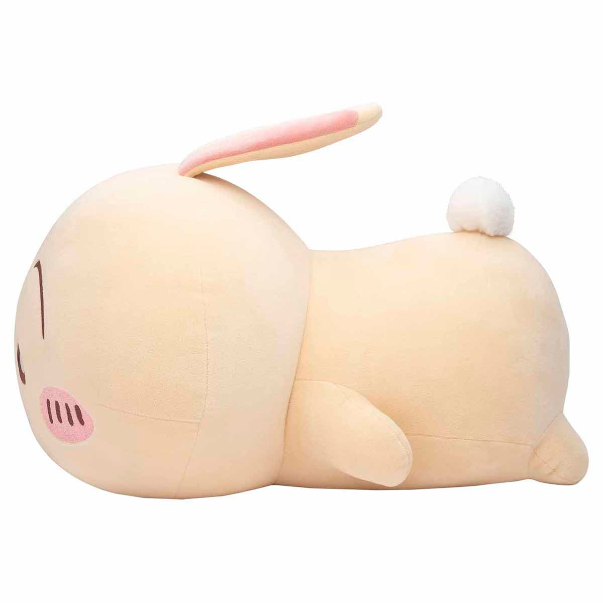 ちいかわ マシュマロみたいな寝そべり抱きぬいぐるみ（ねむねむうさぎ）
