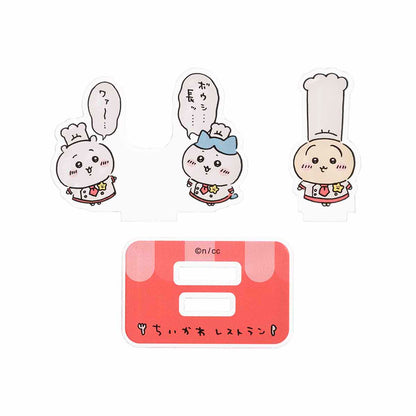 吉伊卡哇 吉伊卡哇餐廳 分層亞克力立牌（長帽子）